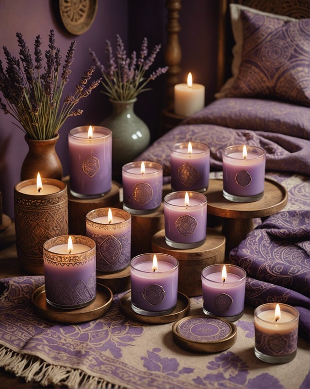 Lavender Scented Candles