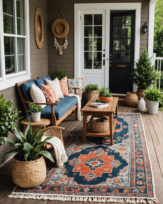 Layered Area Rugs