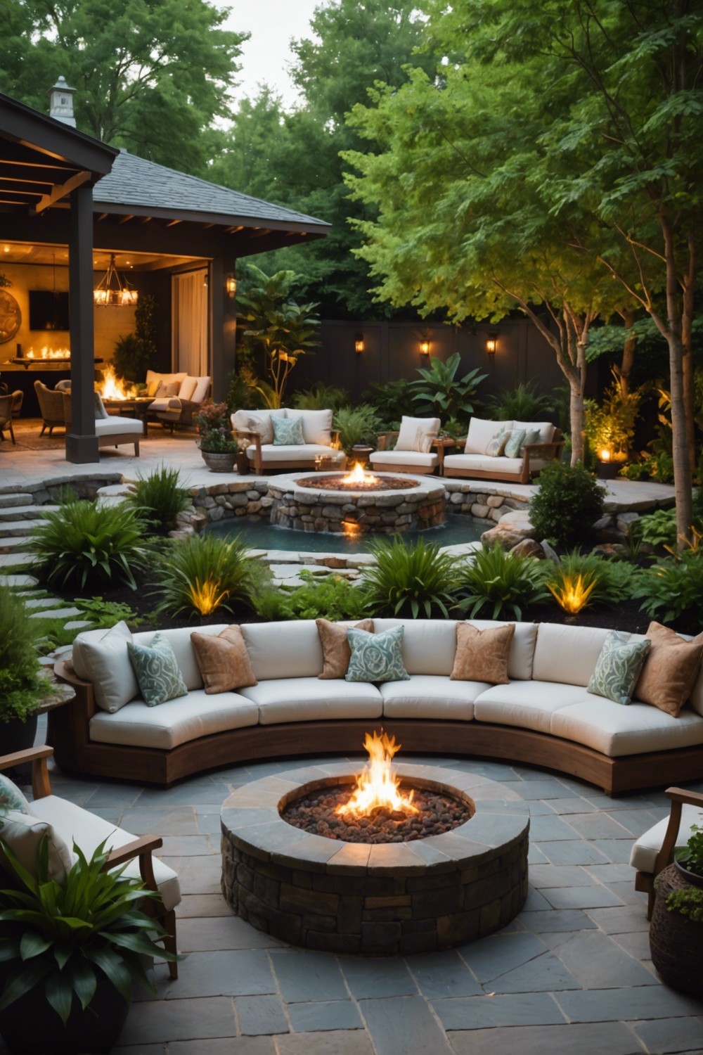 Lounge-Style Patio Retreat