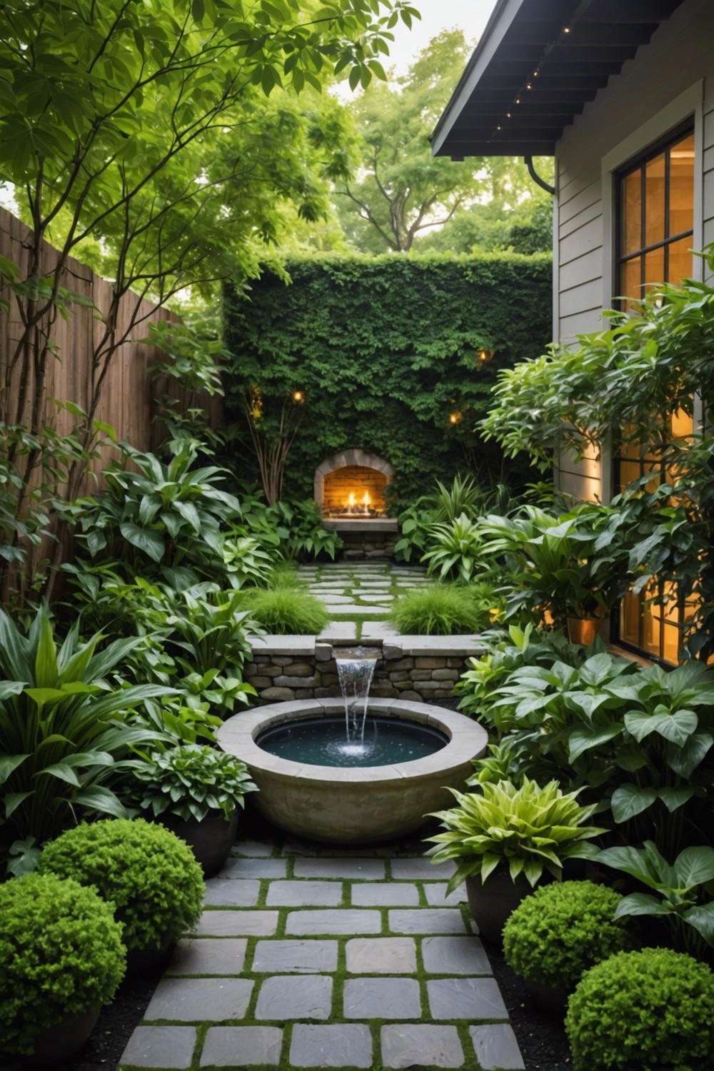 Lush Greenery Screens