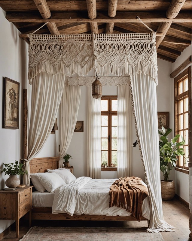 Macrame canopy