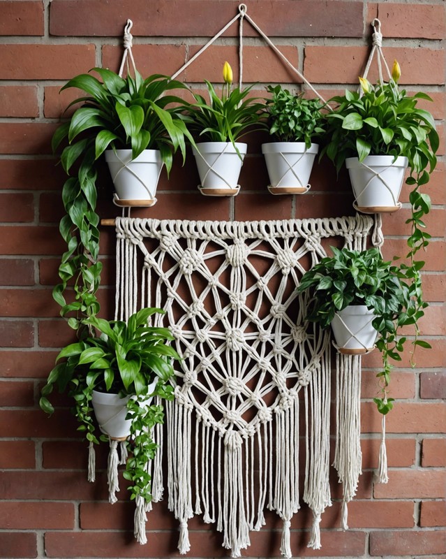 Macrame Wall Planter