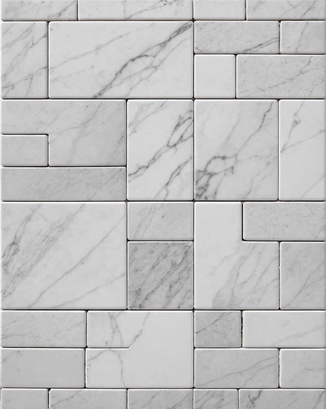 Marble Tile in Carrara White