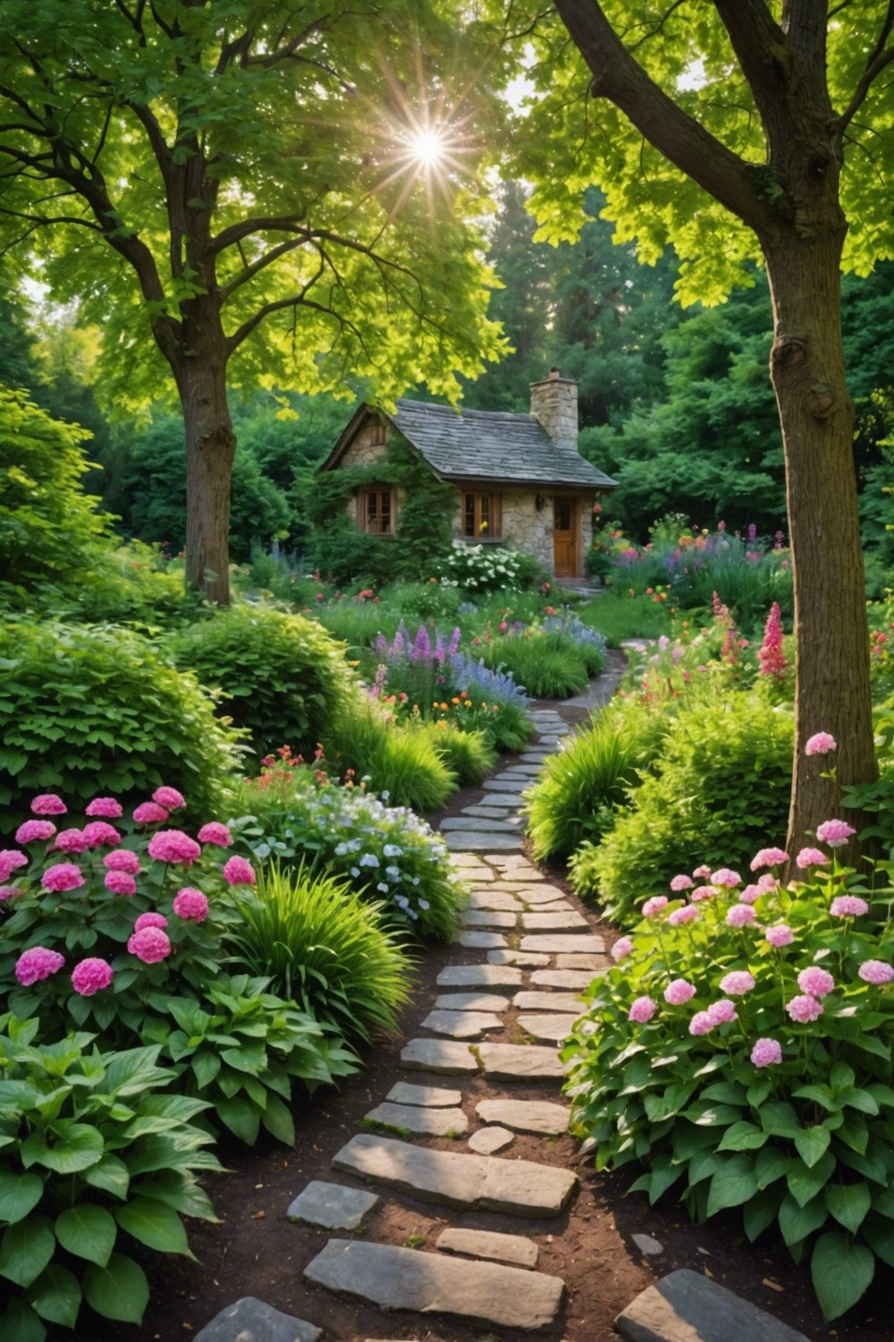 Meandering Stone Paths