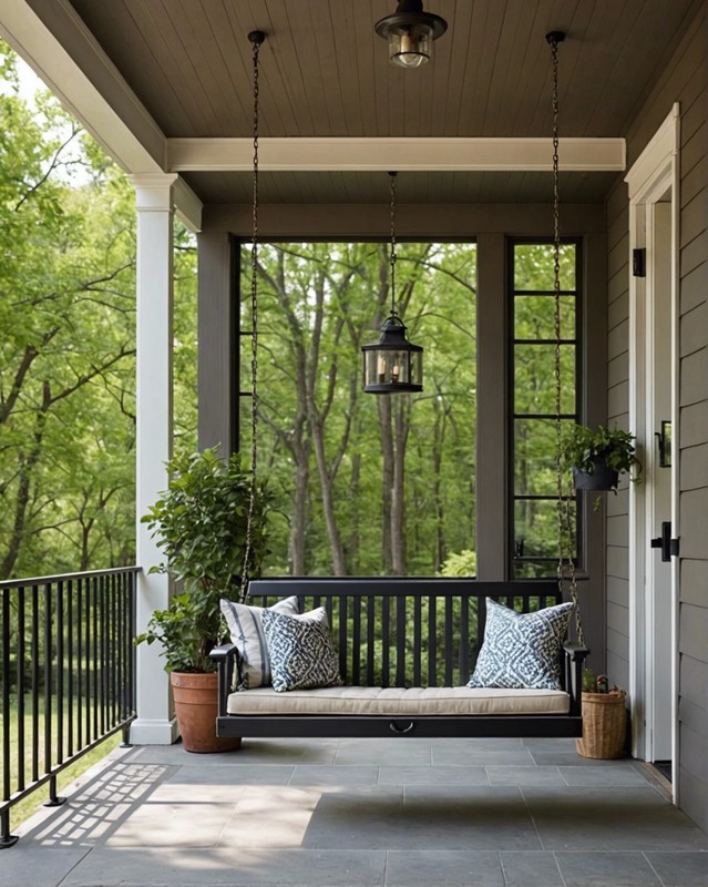 Metal Porch Swing