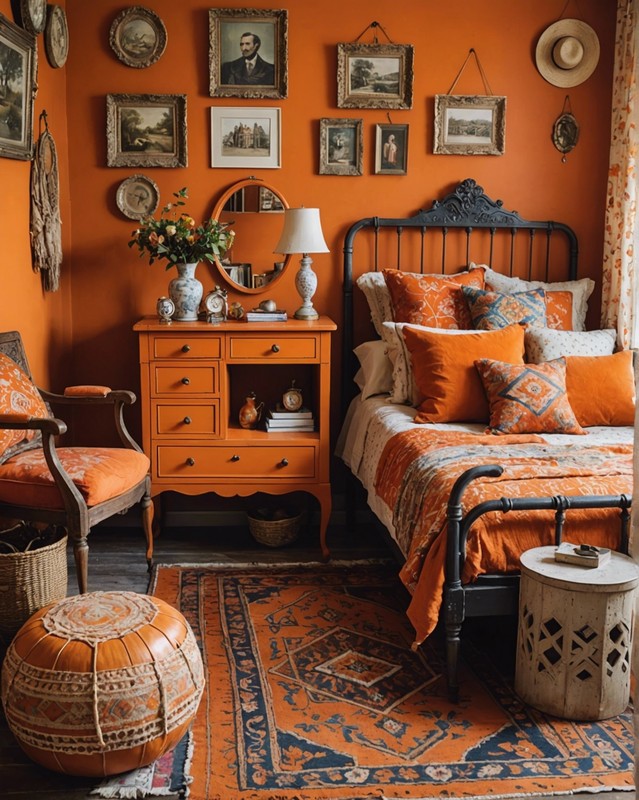 Mismatched Vintage Furniture