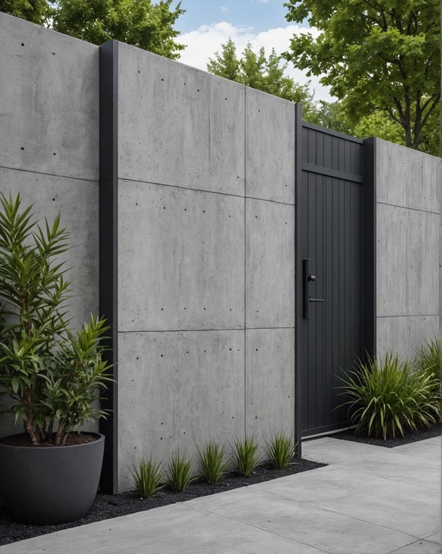 Modern Concrete Wall