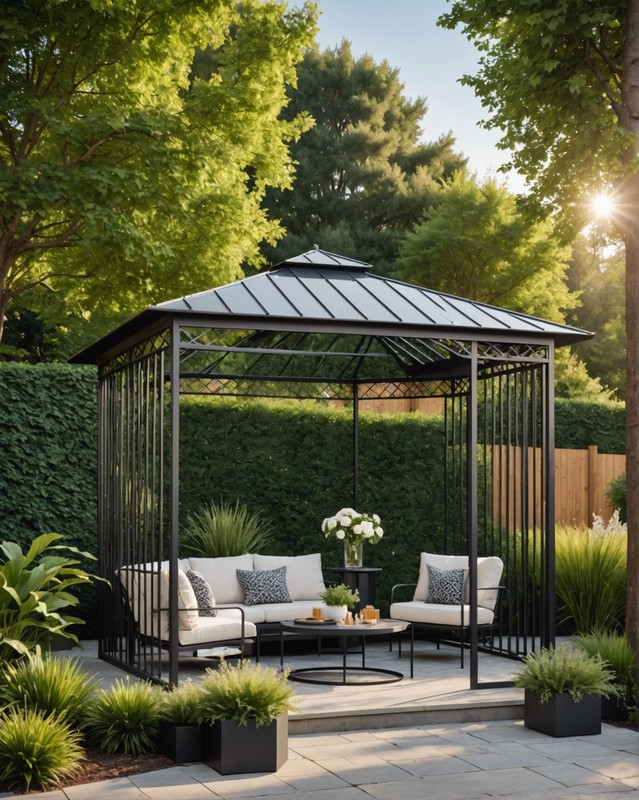 Modern Metal Gazebo