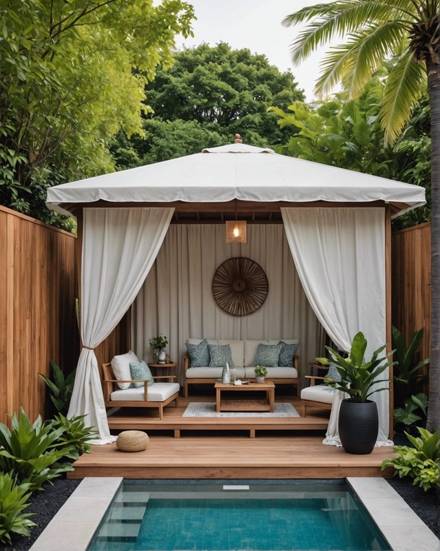 Modern Minimalist Cabana