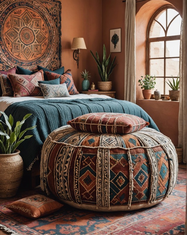 Moroccan pouf