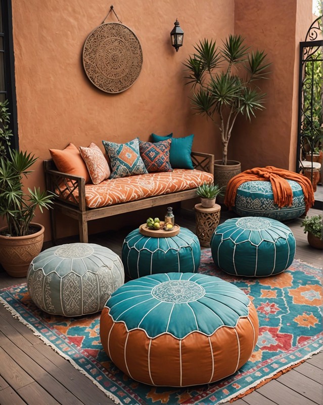 Moroccan Poufs