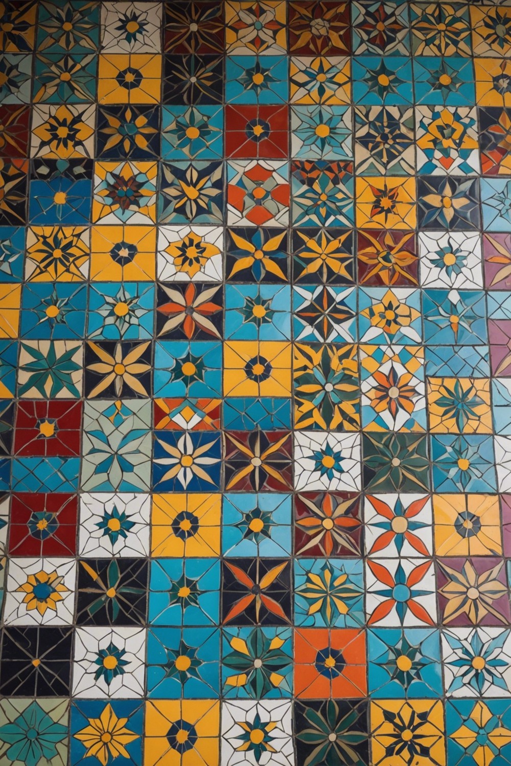 Mosaic Tiles: Create a Colorful and Whimsical Design