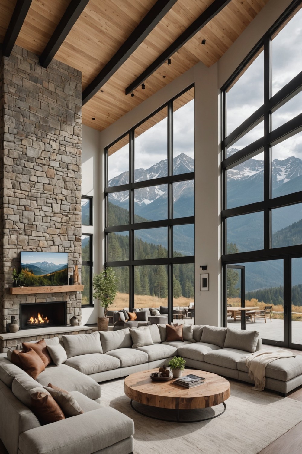 Mountain-Modern Furniture with Clean Lines
