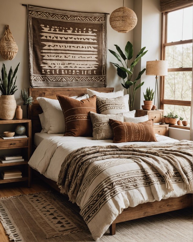 Mudcloth pillows