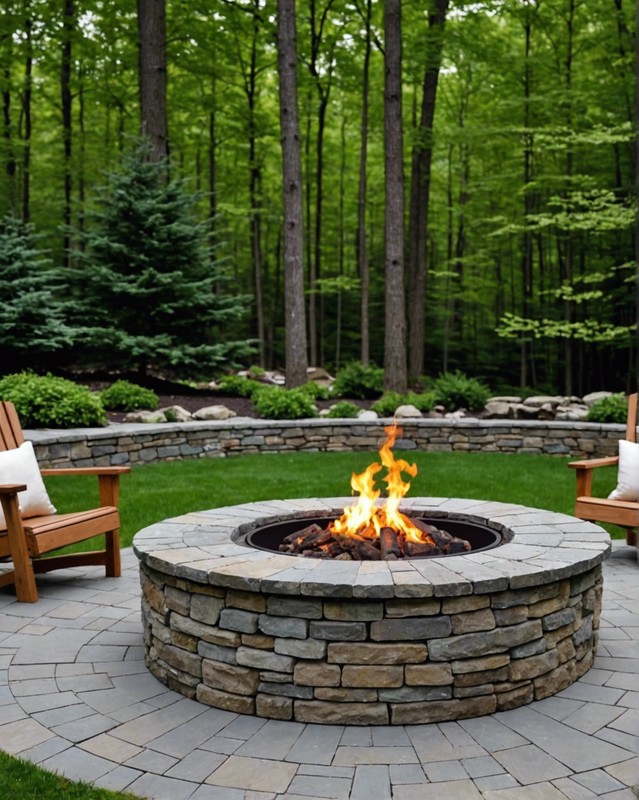 Natural Stone Fire Pit
