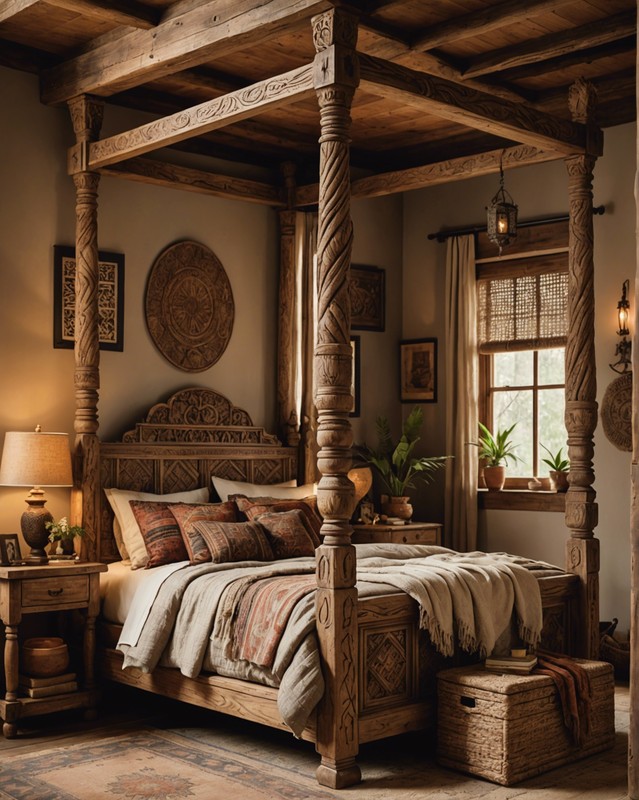 Natural wood furniture