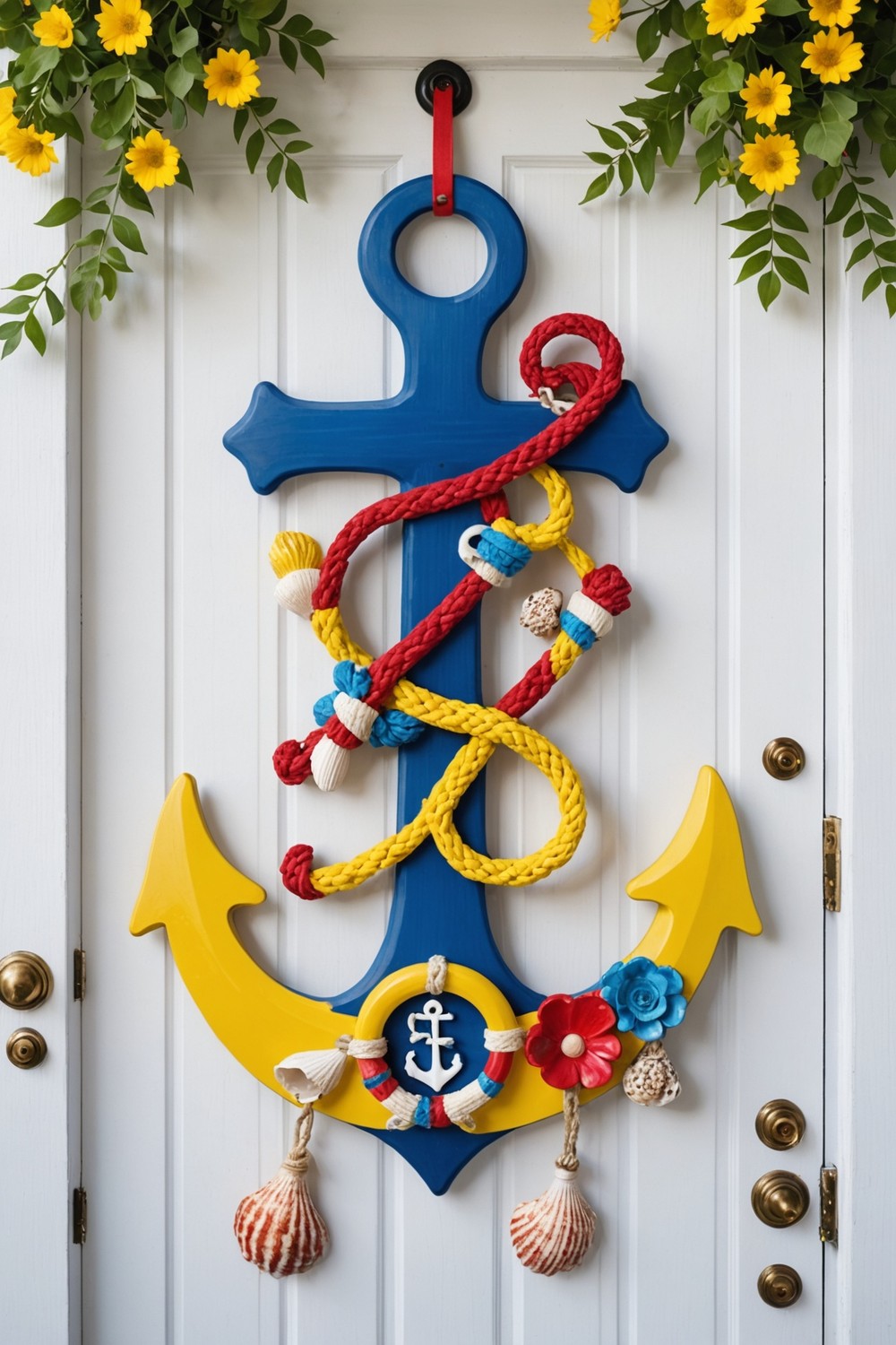 Nautical Anchor Door Hanger