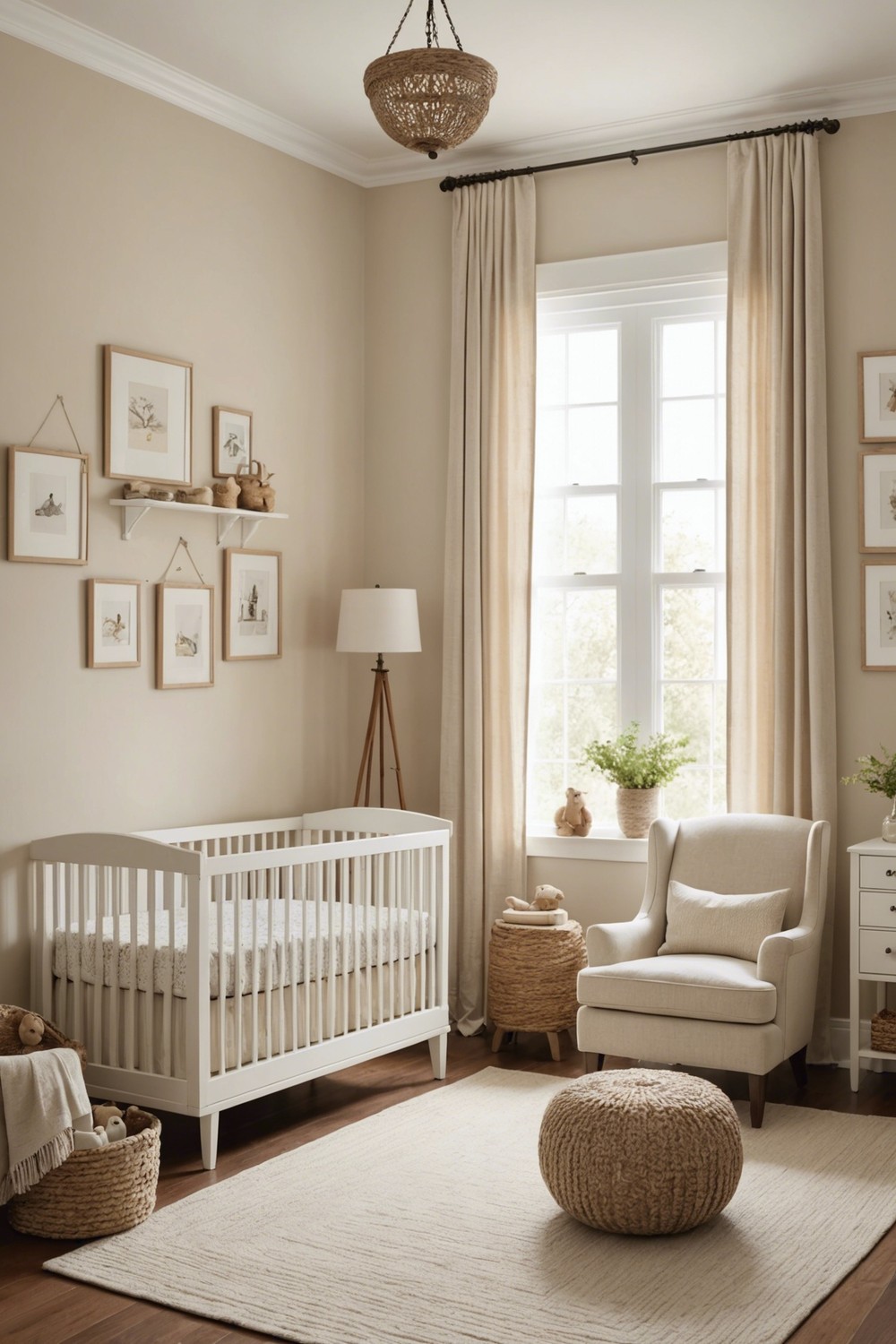 Neutral and Calming Beige and Cream Color Scheme