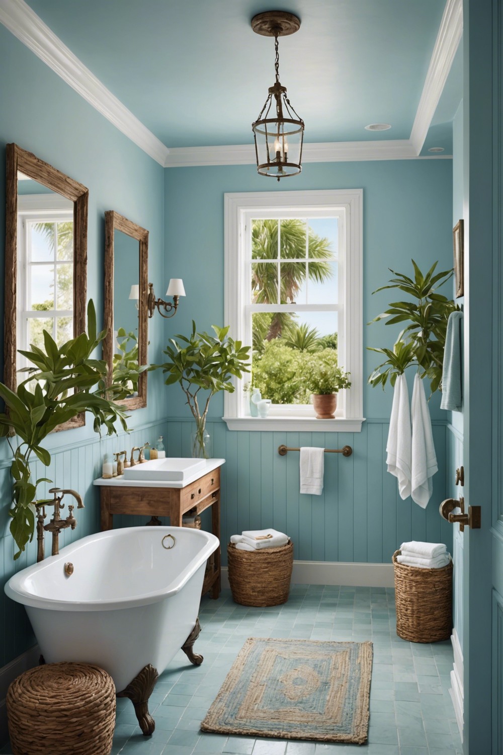 Ocean-Inspired Blues and Greens