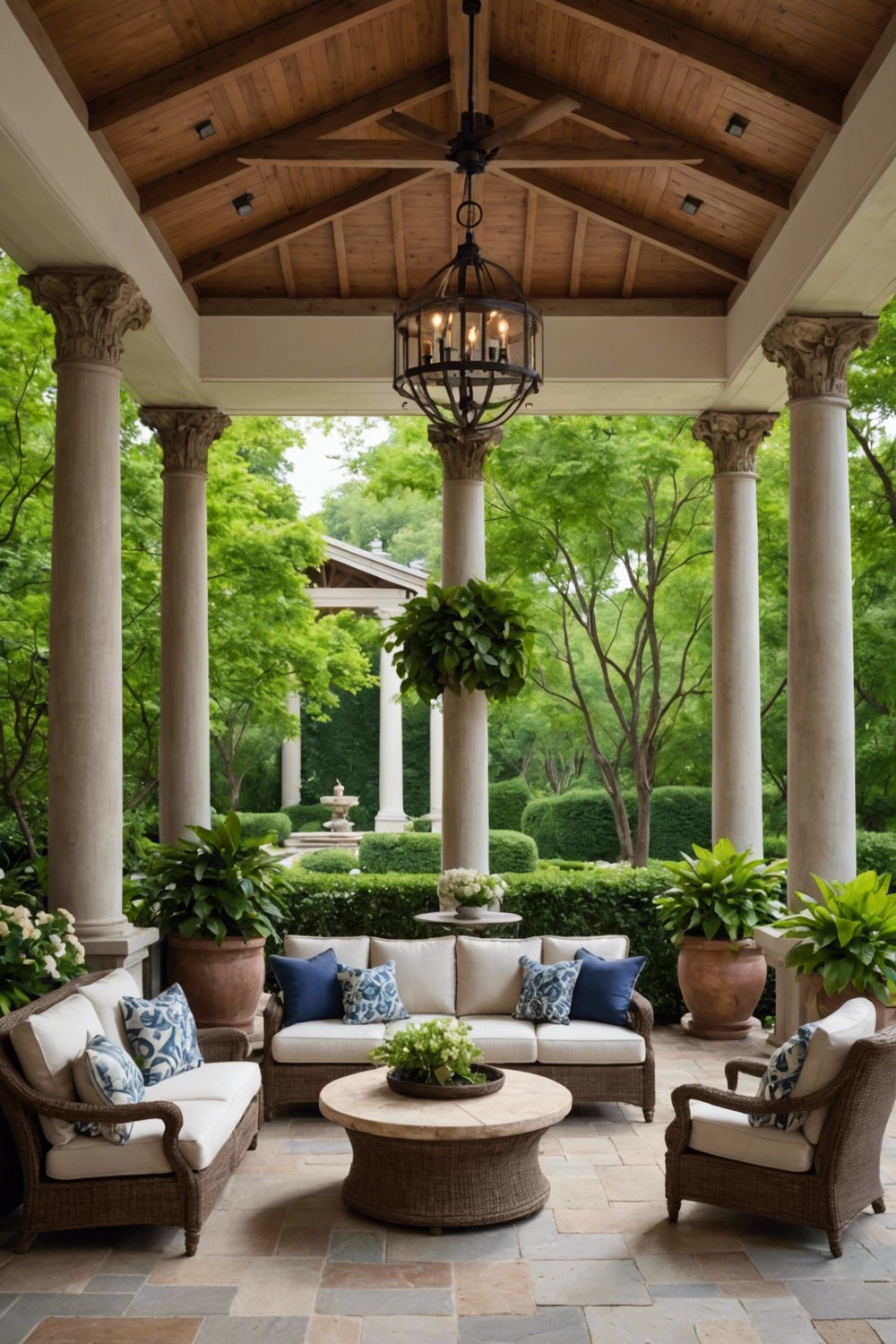 Open-Air Pavilion Patio