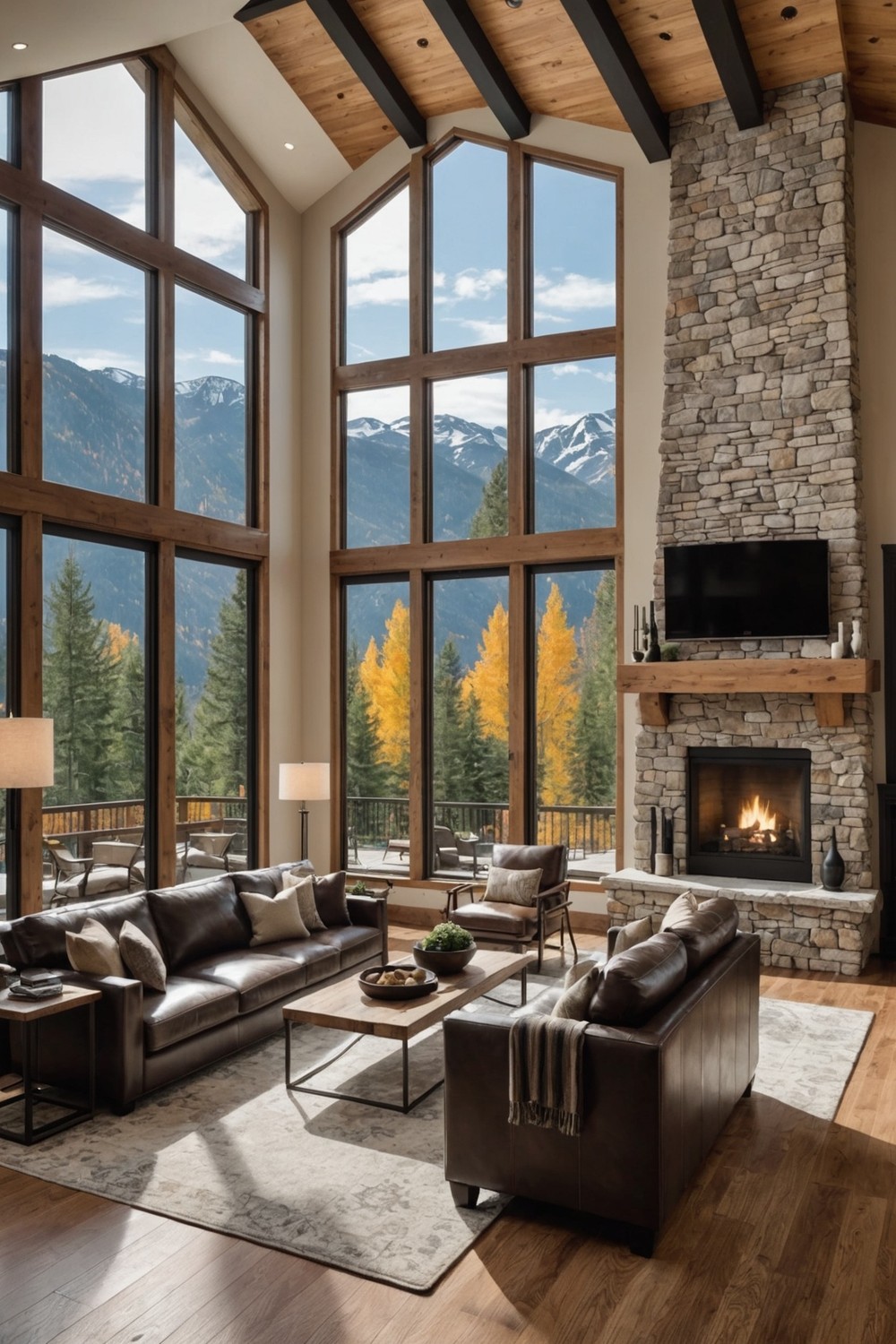 Open Concept Kitchen with Living Room