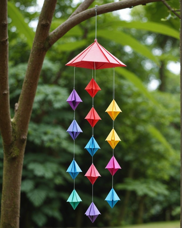 Origami Wind Chimes