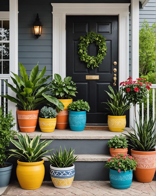 Painted Pots and Planters