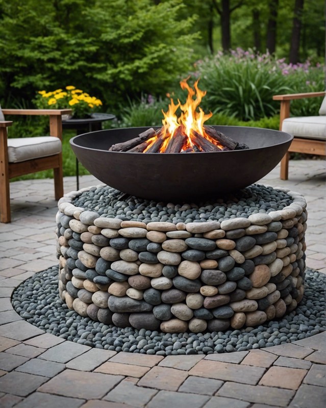 Pebble Fire Pit