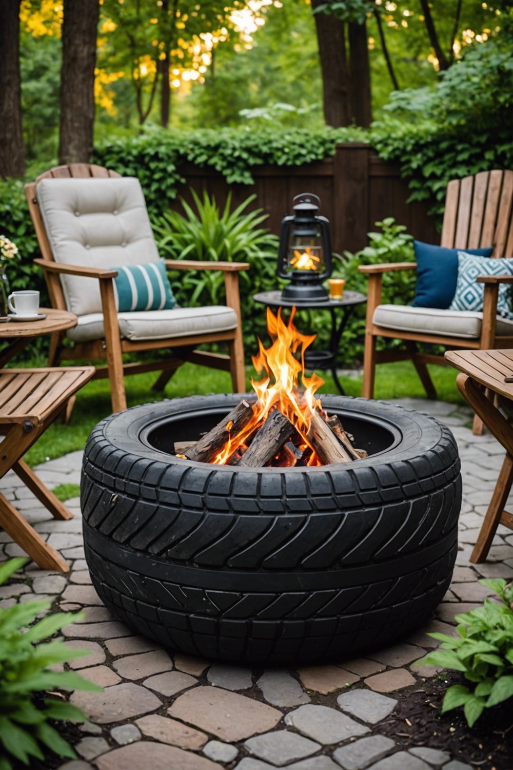 Pit Stop Fire Pit:
