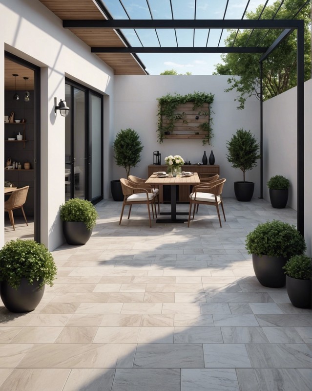 Porcelain tiles