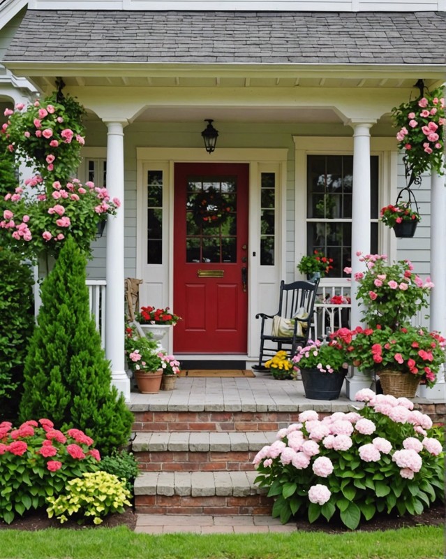 Quaint Cottage with Flowers