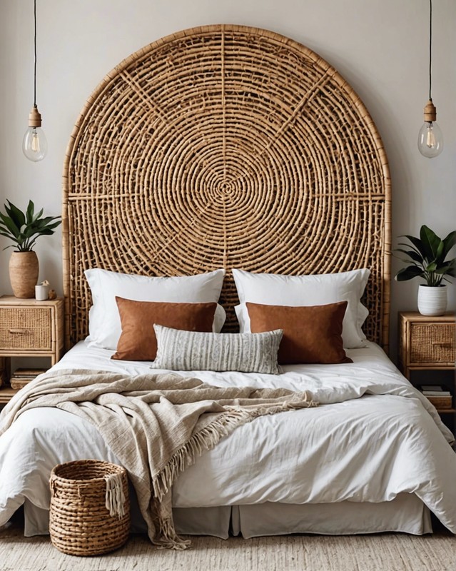 Rattan Headboard