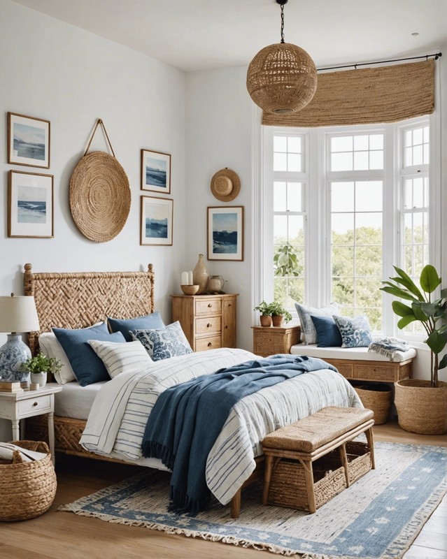 Rattan Pieces for a Coastal Charm