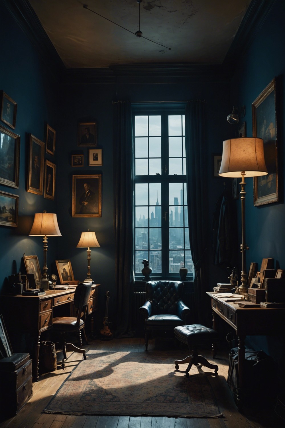Rebel's Lair: Moody Colors and Dramatic Lighting