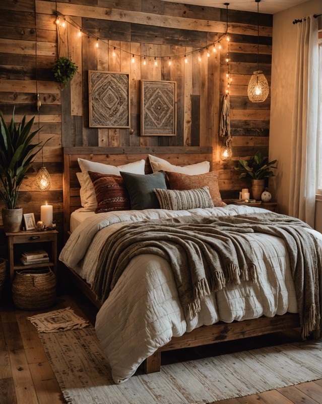 Reclaimed Wood Accent Wall