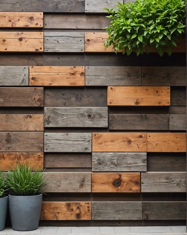 Reclaimed Wood Wall