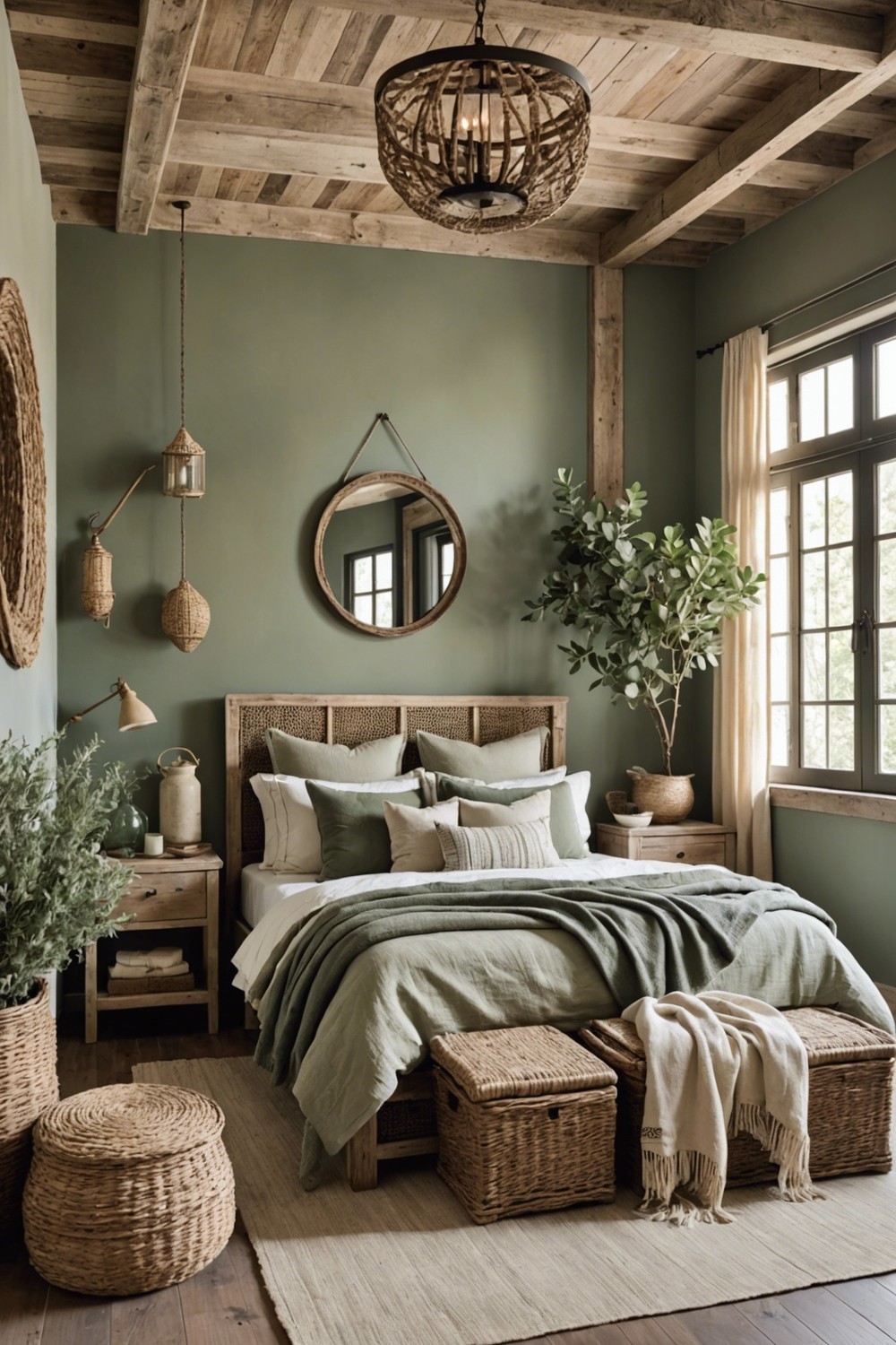 Refined Rustic Retreat with Earthy Tones