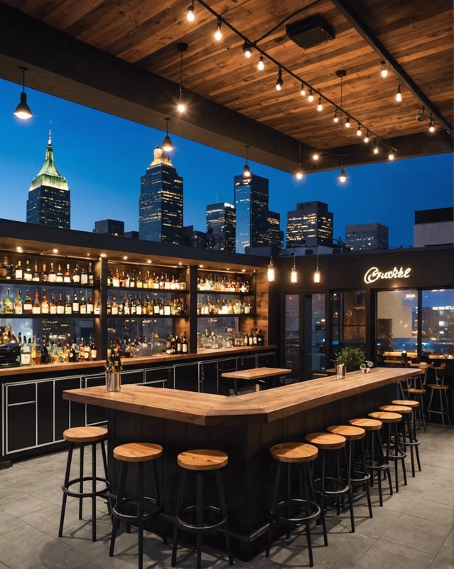 Rooftop bar