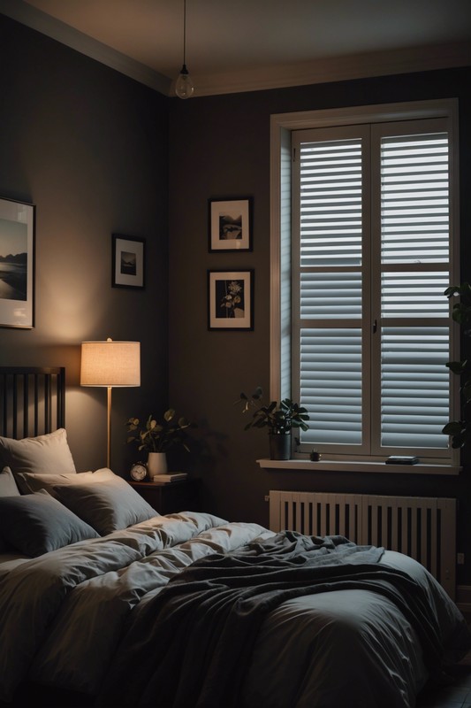 Room Darkening Shutters for a Good Night's Sleep