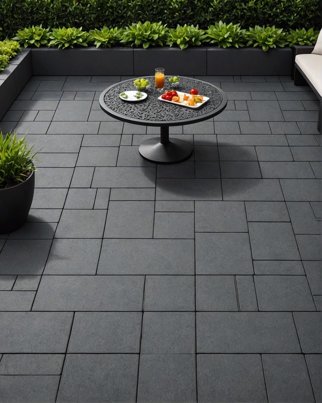 Rubber tiles