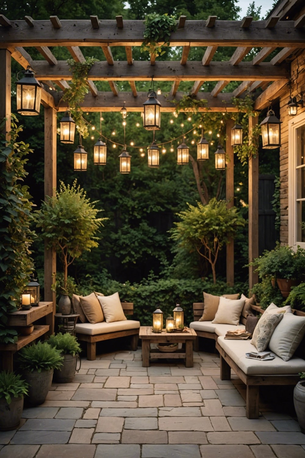Rustic Chic Patio