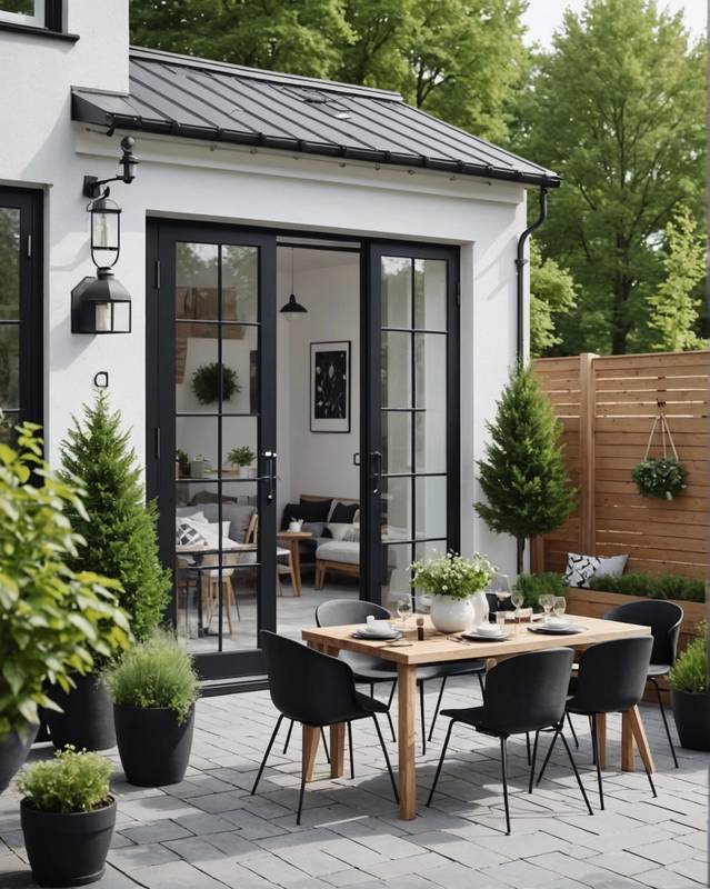 Scandinavian Simplicity Patio