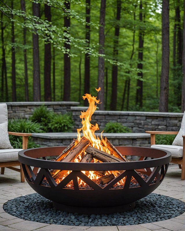Sculptural Fire Pit