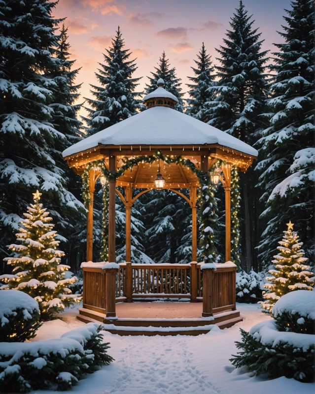Seasonal Decor Gazebo for Holidays