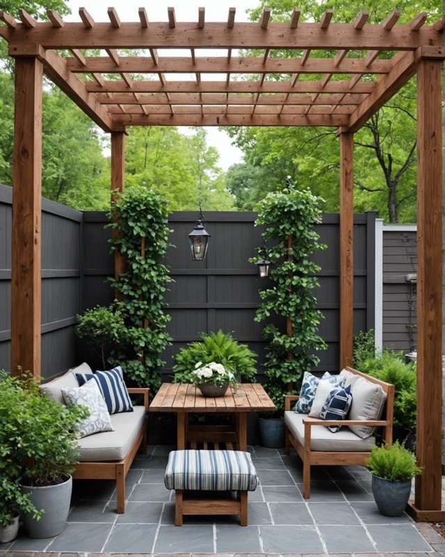 Set up a Pergola