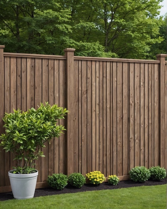 Shiplap Privacy Wall
