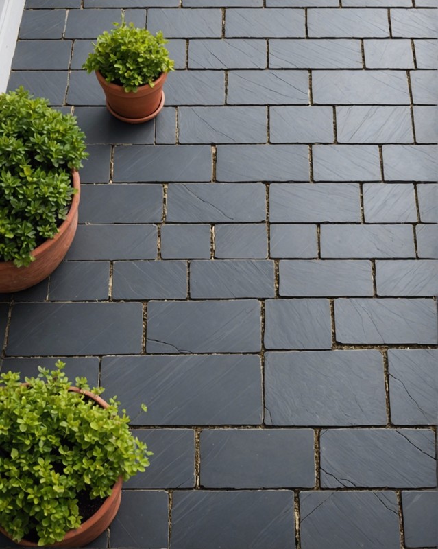 Slate tiles