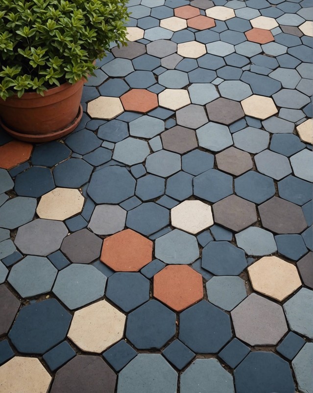 Small Hexagonal Tiles