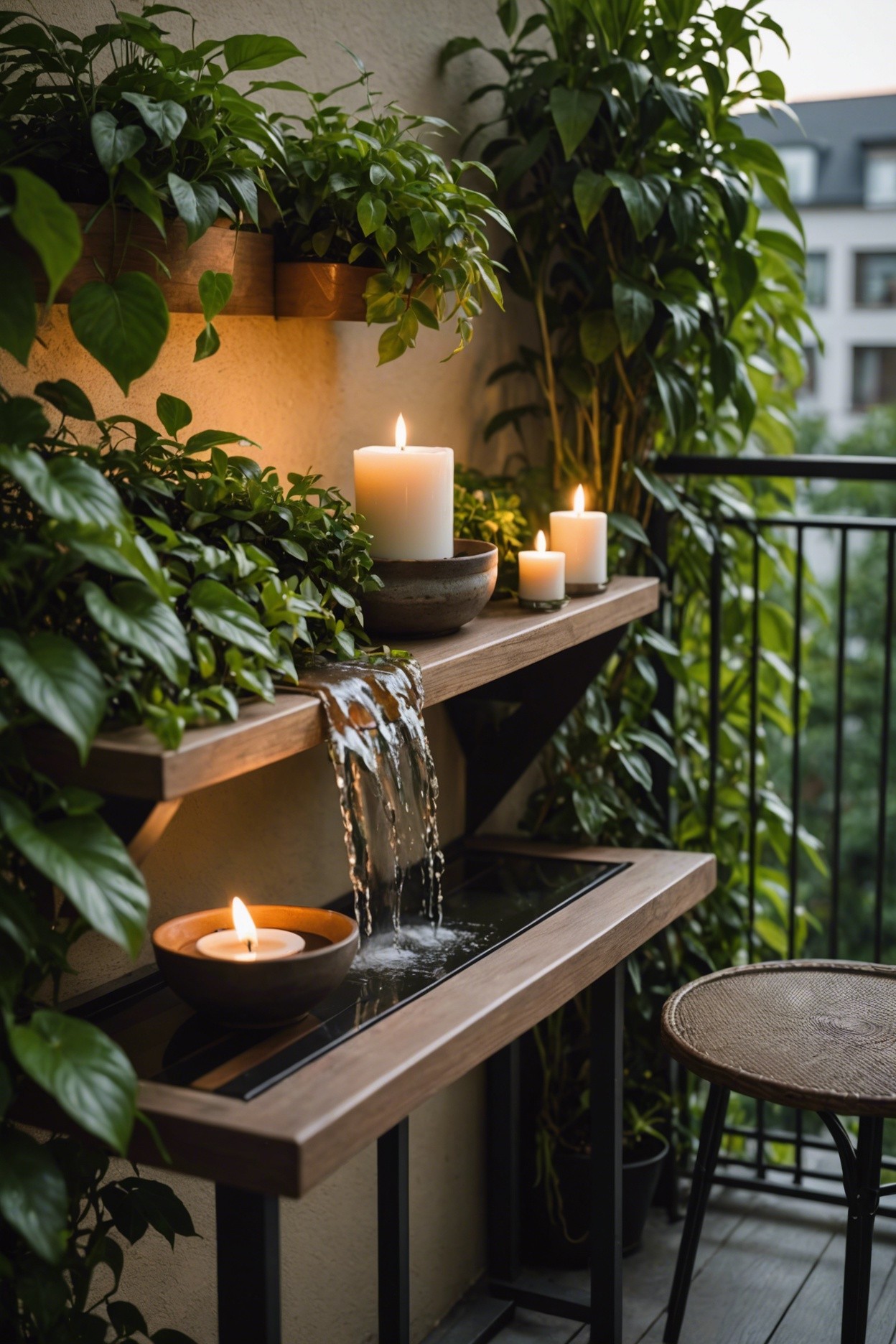 Small Tabletop Waterfall