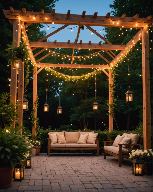 Soft Lighting with String Lights